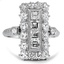 Art Deco Diamond Cocktail Ring