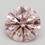 1.52 Ct. Fancy Intense Pink Round Lab Grown Diamond