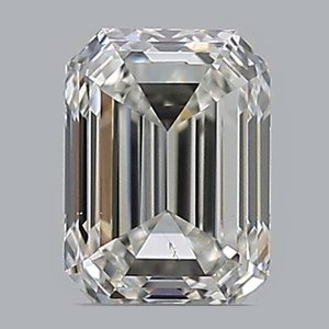 Emerald diamond — real photo