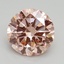 2.50 Ct. Fancy Intense Pink Round Lab Grown Diamond