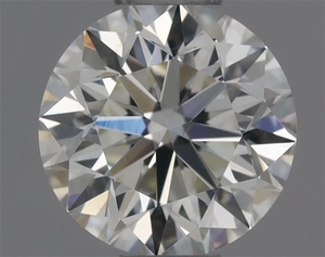 Round diamond — real photo