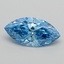 2.06 Ct. Fancy Vivid  Blue Marquise Lab Grown Diamond