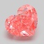 3.00 Ct. Fancy Vivid Pink Heart Lab Grown Diamond