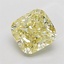 1.52 Ct. Fancy Yellow Cushion Lab Grown Diamond