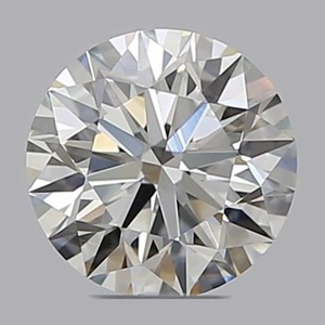 Round diamond — real photo