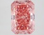2.61 Ct. Fancy Vivid Pink Radiant Lab Grown Diamond