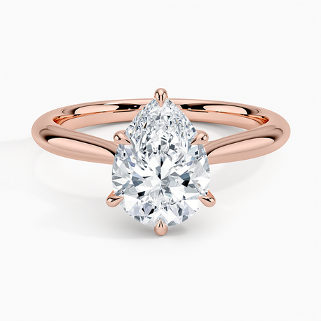 14K Rose Gold Catalina Solitaire Ring