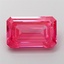 7.12 Ct. Fancy Vivid  Pink Emerald Lab Grown Diamond