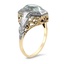 The Rikki Ring, smalltop view on a hand
