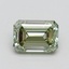 1.00 Ct. Fancy Intense Green Emerald Lab Grown Diamond