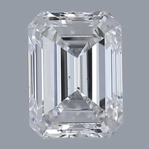 Emerald diamond — real photo