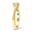 The Kiel Ring, smalltop view on a hand