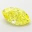 3.00 Ct. Fancy Vivid  Yellow Marquise Lab Grown Diamond