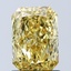 1.53 Ct. Fancy Vivid Yellow Radiant Lab Grown Diamond