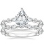 Platinum Luxe Versailles Diamond Bridal Set