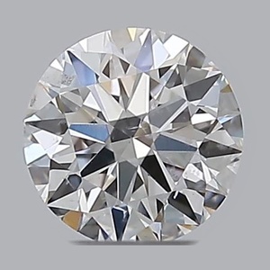 Round diamond — real photo