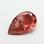 8.27 Ct. Fancy Vivid Red Pear Lab Grown Diamond