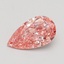 2.02 Ct. Fancy Vivid Pink Pear Lab Grown Diamond