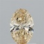 0.74 Ct. Fancy Intense Yellow Oval Lab Grown Diamond