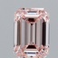 1.74 Ct. Fancy Intense Pink Emerald Lab Grown Diamond