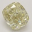 2.55 Ct. Fancy Brownish Yellow Cushion Diamond