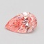0.50 Ct. Fancy Intense Pink Pear Lab Grown Diamond