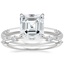 Platinum Alula Diamond Ring with Aimee Diamond Ring