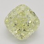 1.77 Ct. Fancy Light Yellow Cushion Diamond
