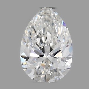 Pear diamond — real photo