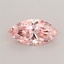 0.52 Ct. Fancy Vivid Pink Marquise Lab Grown Diamond