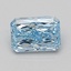 1.50 Ct. Fancy Vivid Blue Radiant Lab Grown Diamond