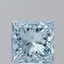 5.59 Ct. Fancy Intense Blue Princess Lab Grown Diamond
