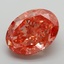 11.87 Ct. Fancy Vivid  Pink Oval Lab Grown Diamond