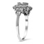 The Radcliffe Ring, smalltop view on a hand