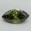 5.41 Ct. Fancy Vivid Green Marquise Lab Grown Diamond