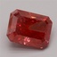 3.21 Ct. Fancy Vivid Pink Radiant Lab Grown Diamond