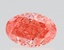 0.79 Ct. Fancy Vivid Pink Oval Lab Grown Diamond
