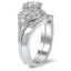 Contoured Pave Milgrain Diamond Ring for the Tomi Estate Ring, smallside view
