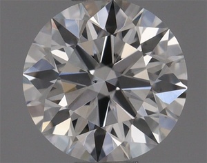 Round diamond — real photo