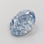 2.34 Ct. Fancy Vivid Blue Oval Lab Grown Diamond