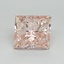 5.06 Ct. Fancy Intense Pink Princess Lab Grown Diamond