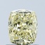 1.04 Ct. Fancy Intense Yellow Cushion Lab Grown Diamond