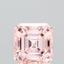 1.43 Ct. Fancy Vivid Pink Emerald Lab Grown Diamond