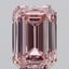 5.03 Ct. Fancy Intense  Pink Emerald Lab Grown Diamond