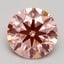 2.50 Ct. Fancy Intense Pink Round Lab Grown Diamond