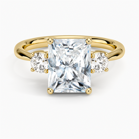 Serena Three Stone Diamond Ring - Brilliant Earth