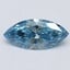 1.56 Ct. Fancy Blue Marquise Lab Grown Diamond