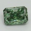2.07 Ct. Fancy Vivid Green Radiant Lab Grown Diamond