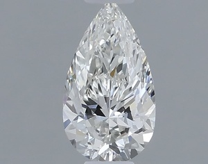 Pear diamond — real photo