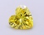 2.03 Ct. Fancy Vivid  Yellow Heart Lab Grown Diamond
